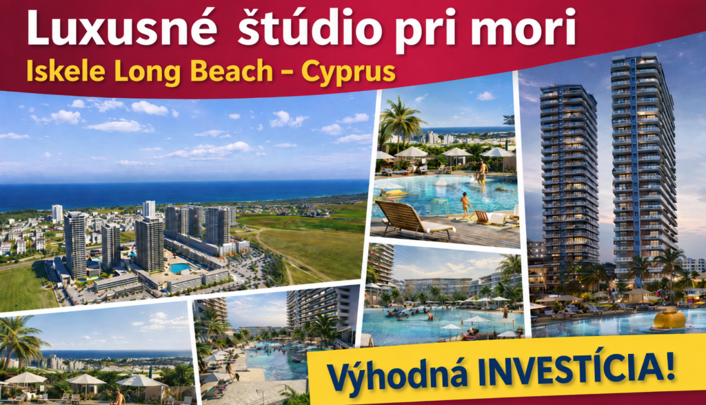 Luxusné štúdio v rezorte Long Beach – Iskele